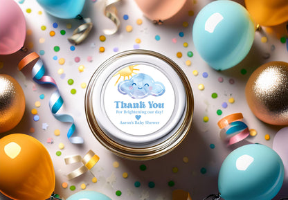 Baby Shower Thank You Stickers
