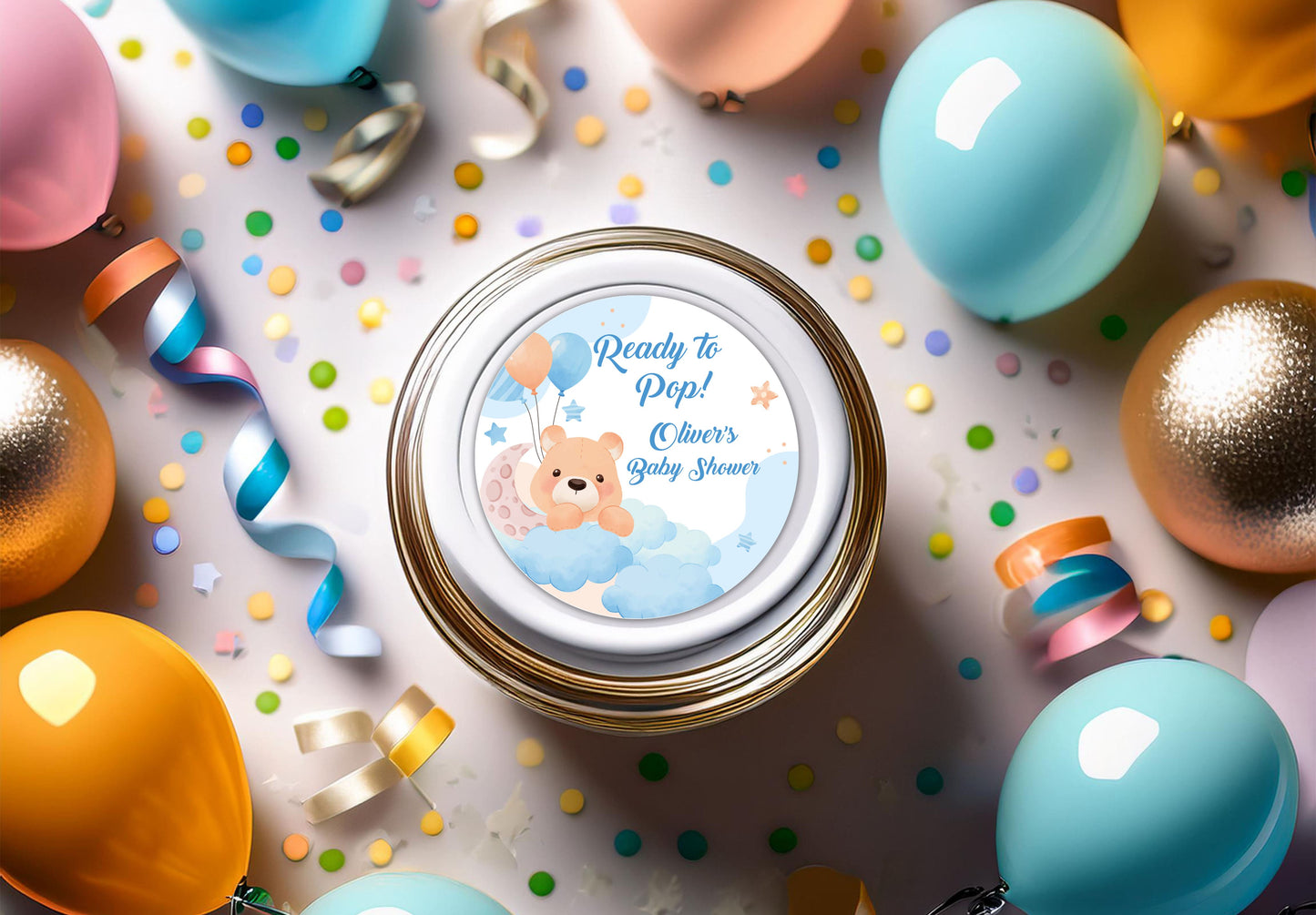 Baby Shower Thank You Stickers