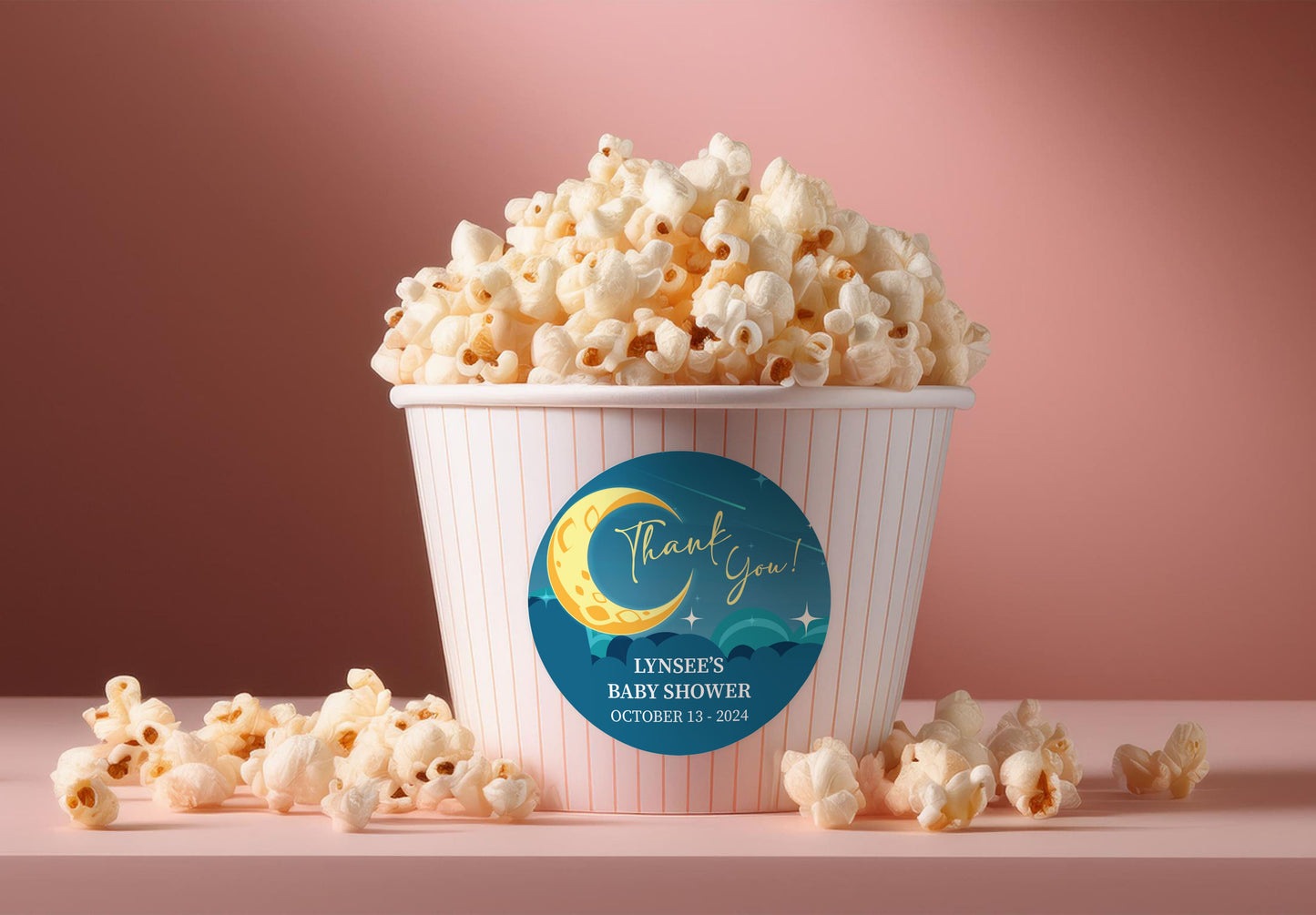 Baby Shower Thank You Stickers