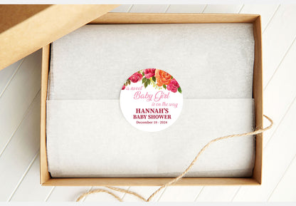 Baby Shower Thank You Stickers