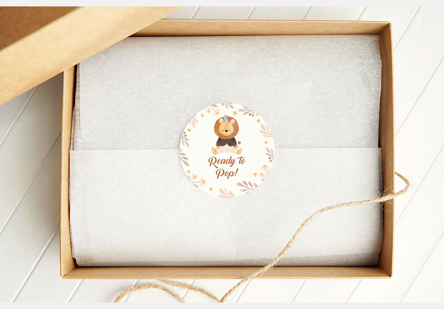 Baby Shower Thank You Stickers