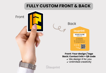 Die Cut Custom Business Cards - Lauprint