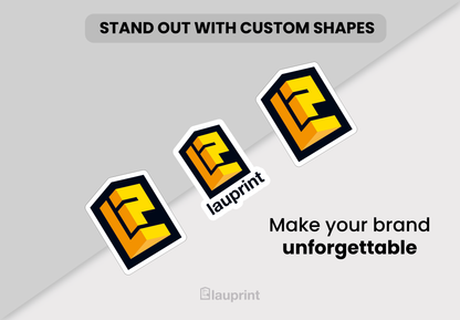 Die Cut Custom Business Cards - Lauprint