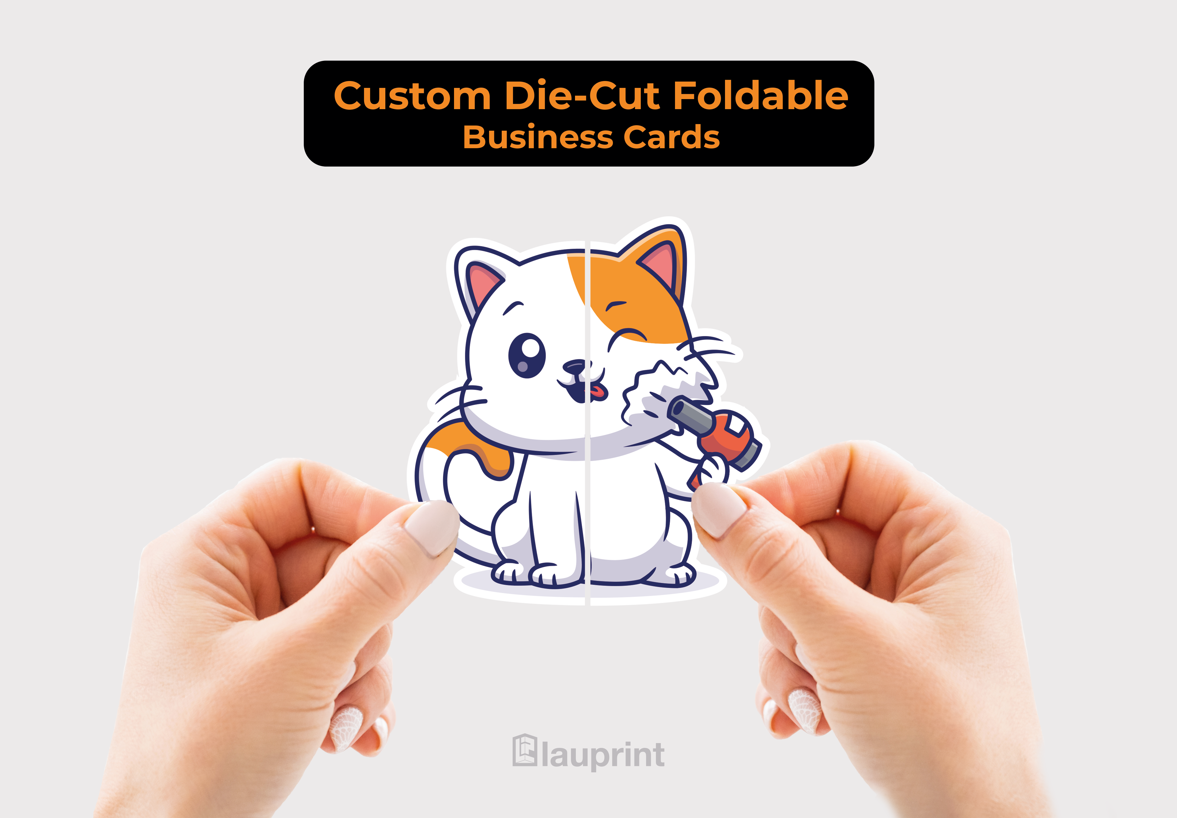 Shaped Business Cards | Pet Spa (5)