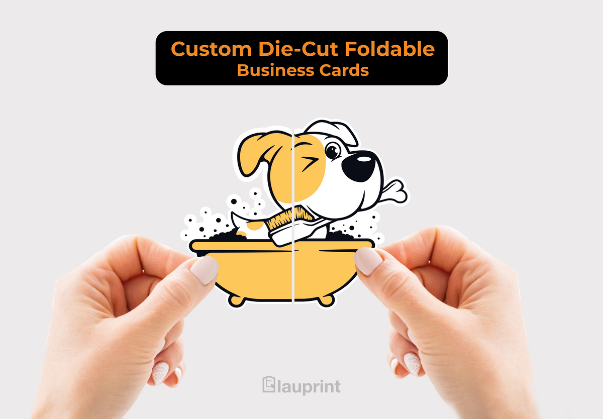 Shaped Business Cards | Pet Spa (3)