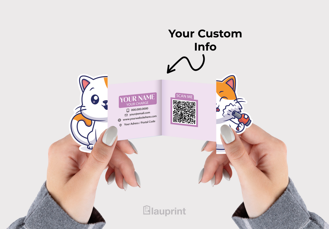 Shaped Business Cards | Pet Spa (5)