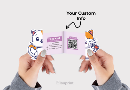 Shaped Business Cards | Pet Spa (5)