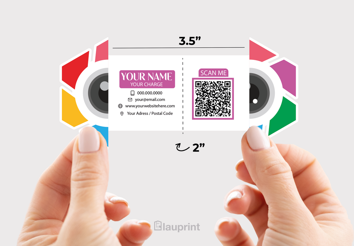 Shaped Business Cards | Photoshoot (2)