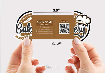 Shaped Business Cards | Bakery (3)