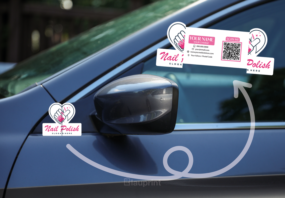 Shaped Business Cards | Nails (2)