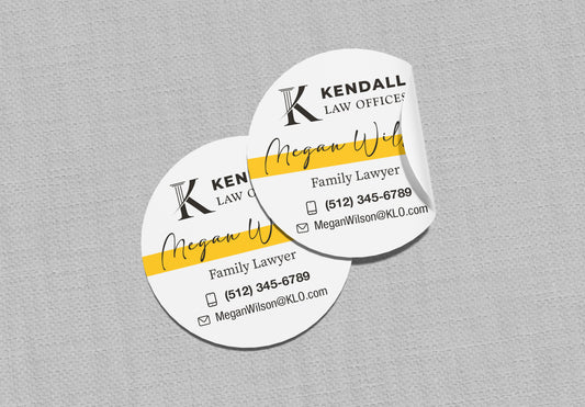Custom Stickers for Law Firms