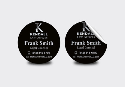Custom Stickers for Law Firms