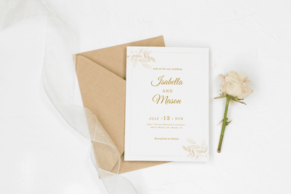 Wedding invitation | Premium
