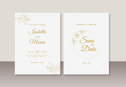 Wedding invitation | Premium
