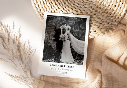 Thank you Cards For Wedding