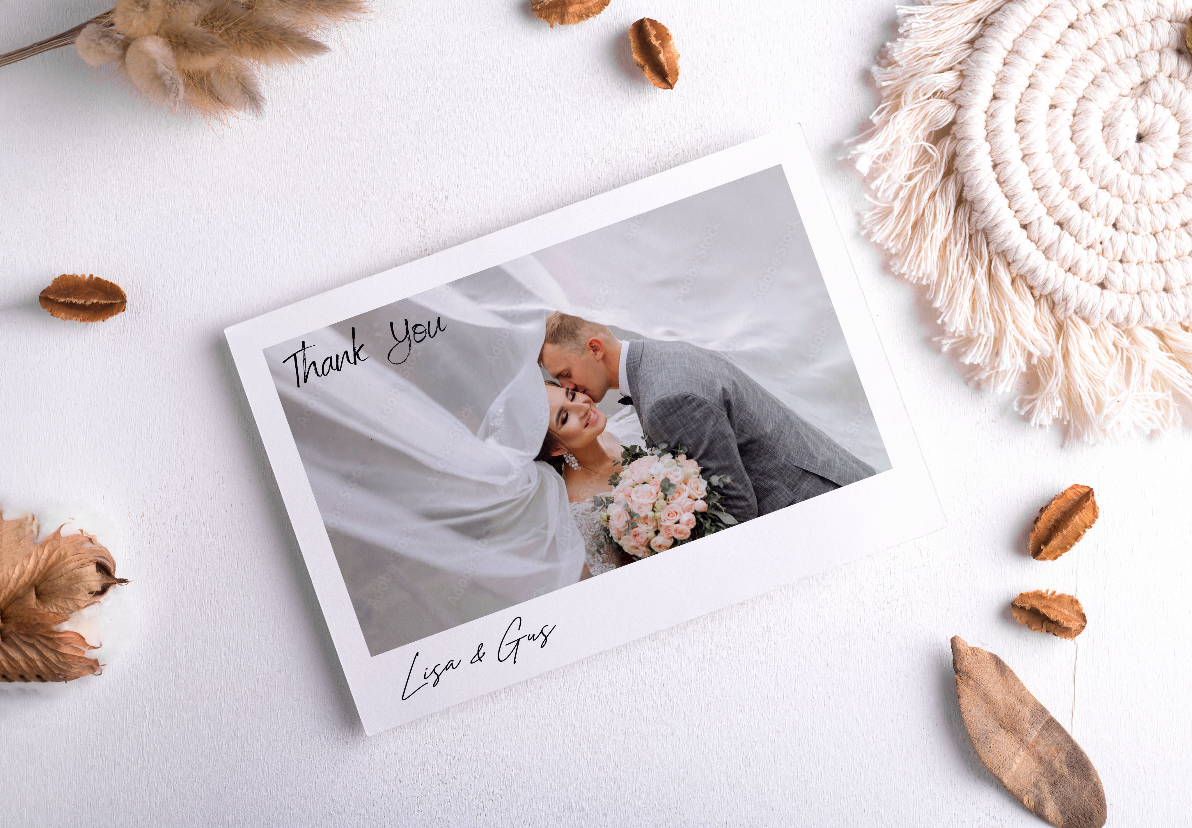 Thank you Cards For Wedding