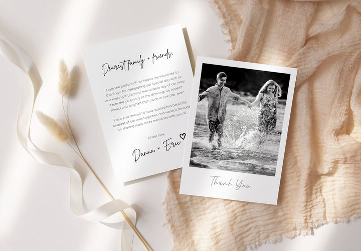 Thank you Cards For Wedding