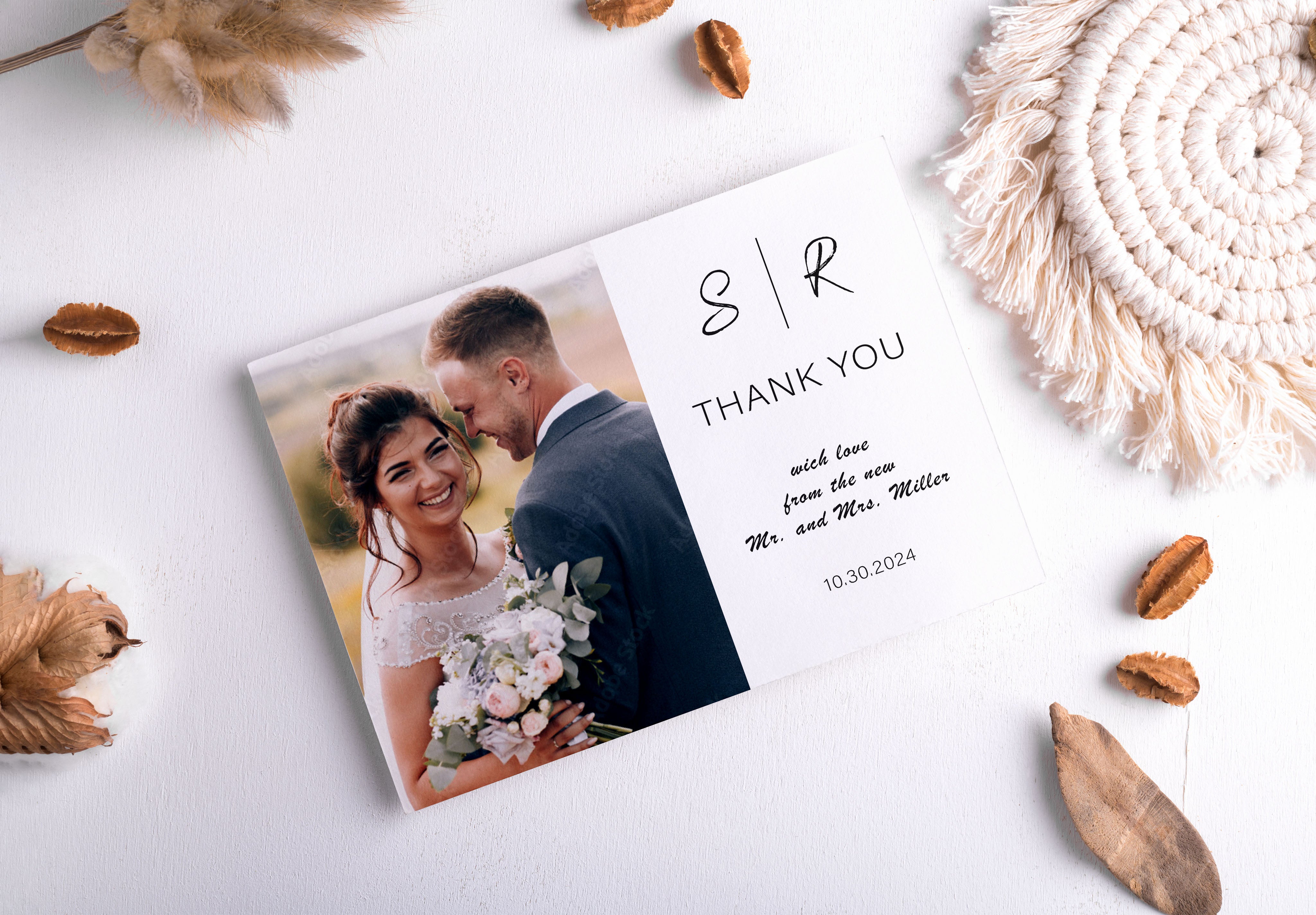 Thank you Cards For Wedding