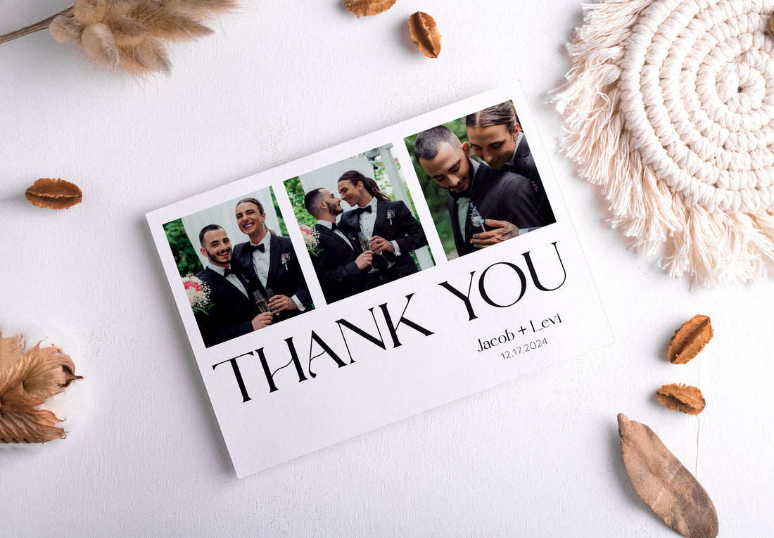 Thank you Cards For Wedding