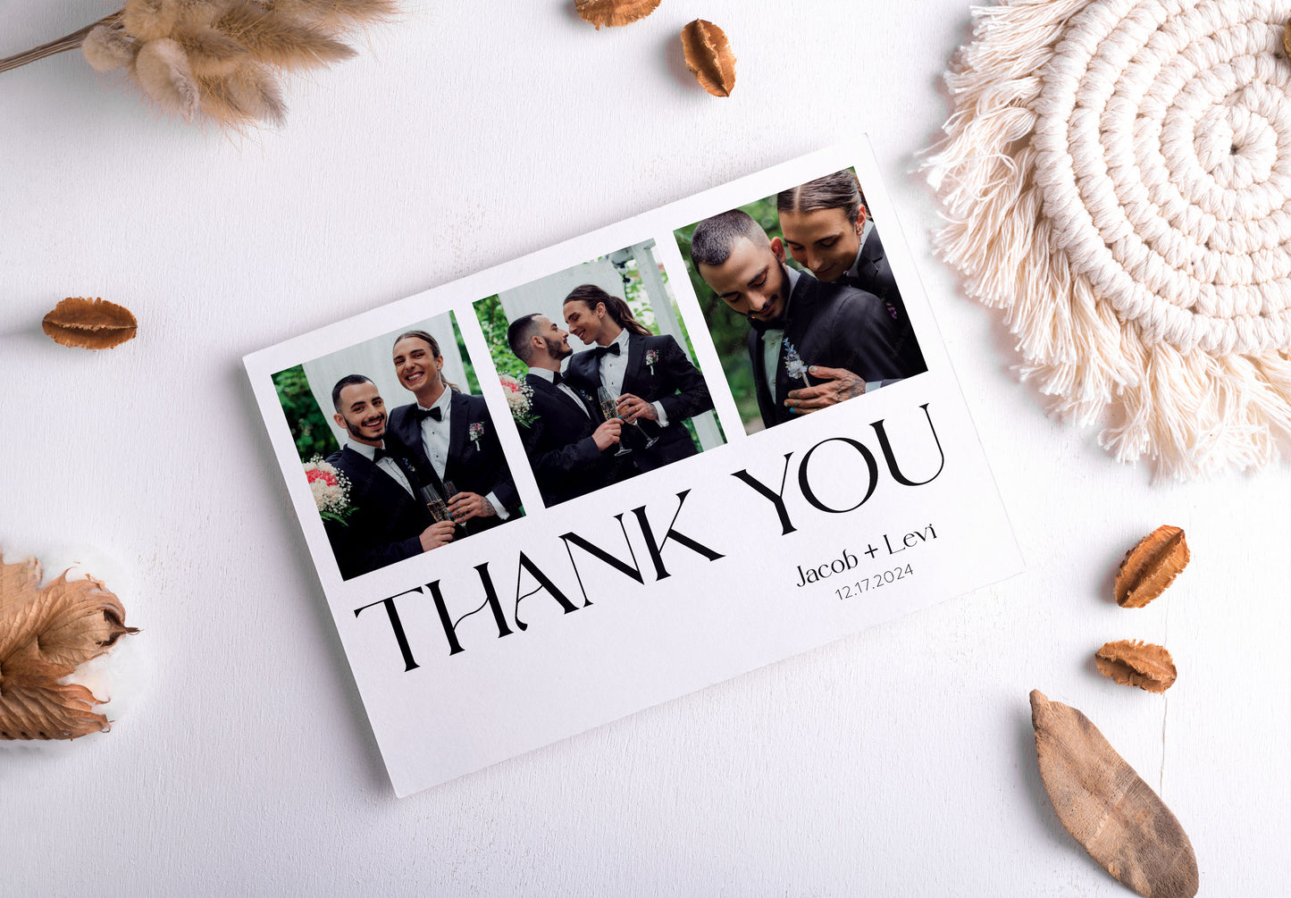 Thank you Cards For Wedding