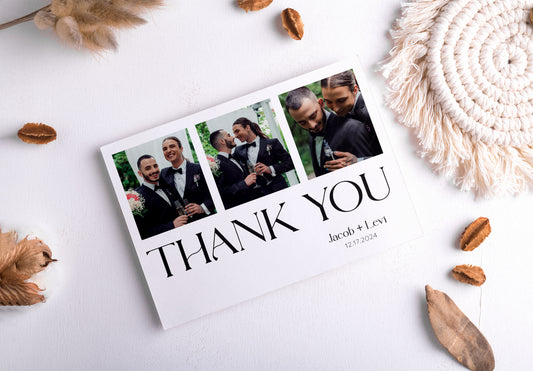 Thank you Cards For Wedding