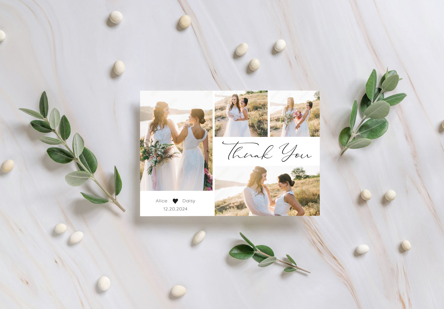 Thank you Cards For Wedding