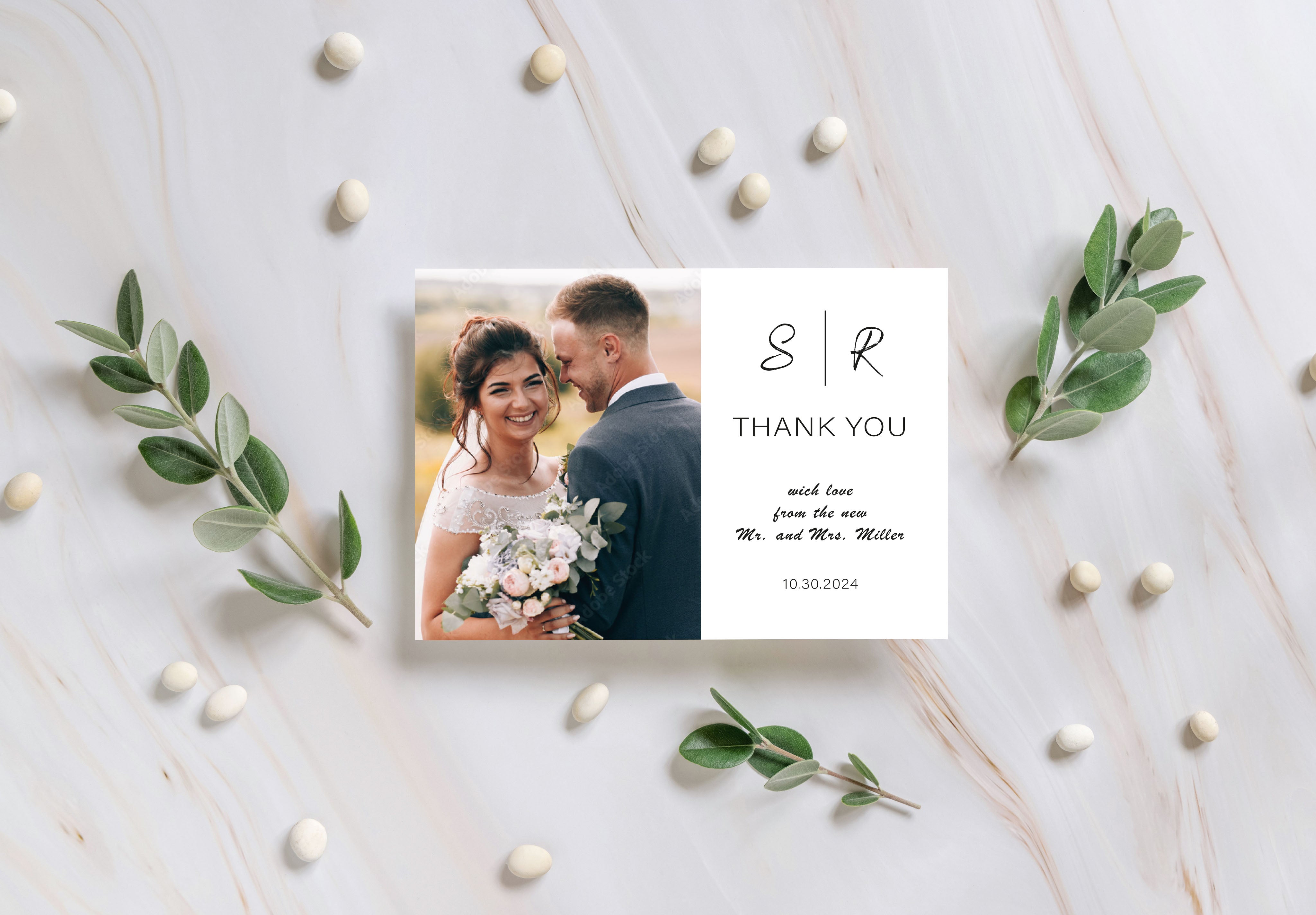 Thank you Cards For Wedding
