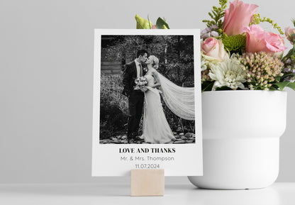 Thank you Cards For Wedding