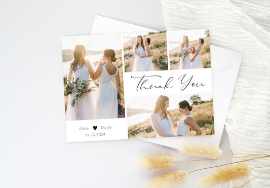 Thank you Cards For Wedding