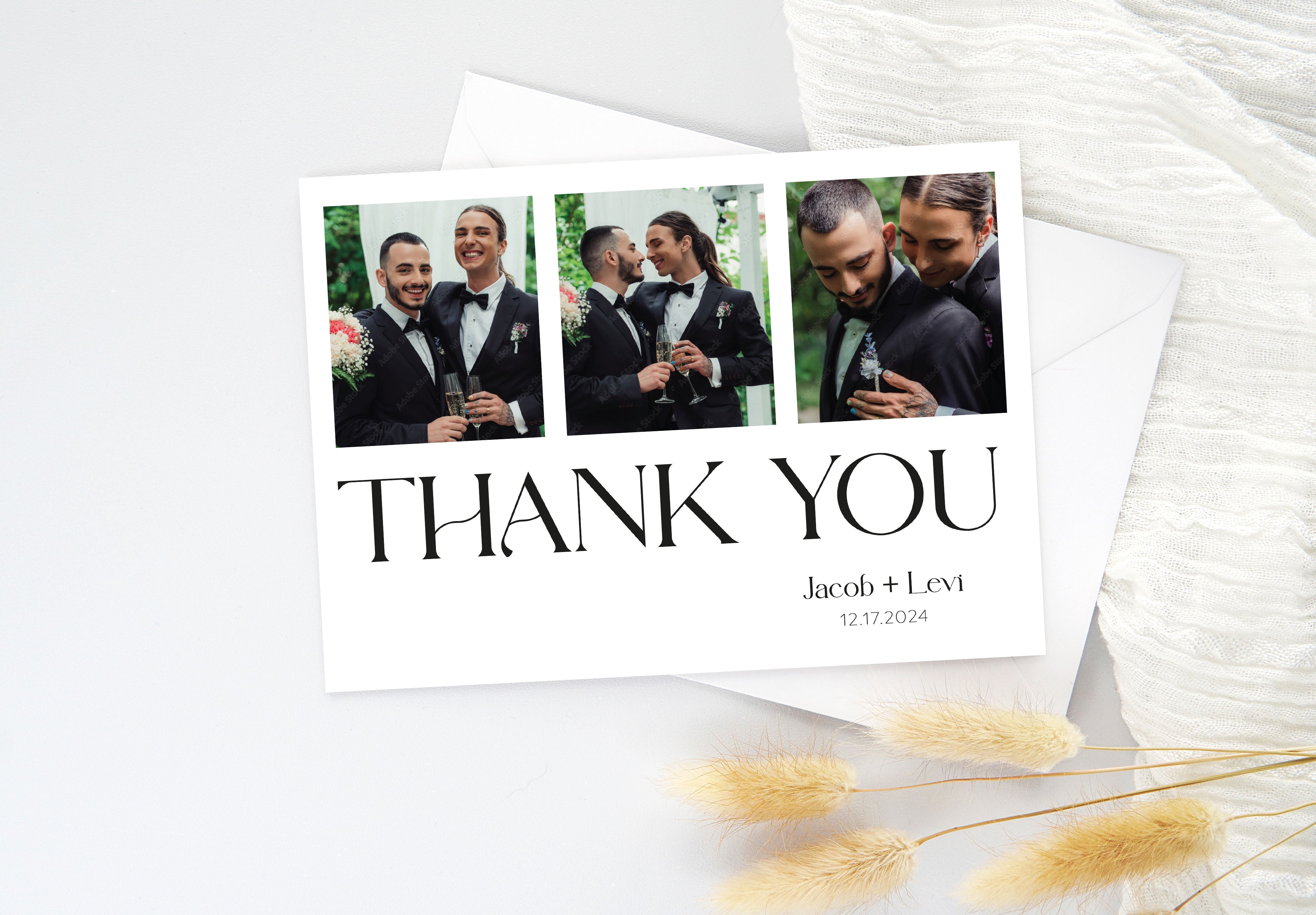 Thank you Cards For Wedding