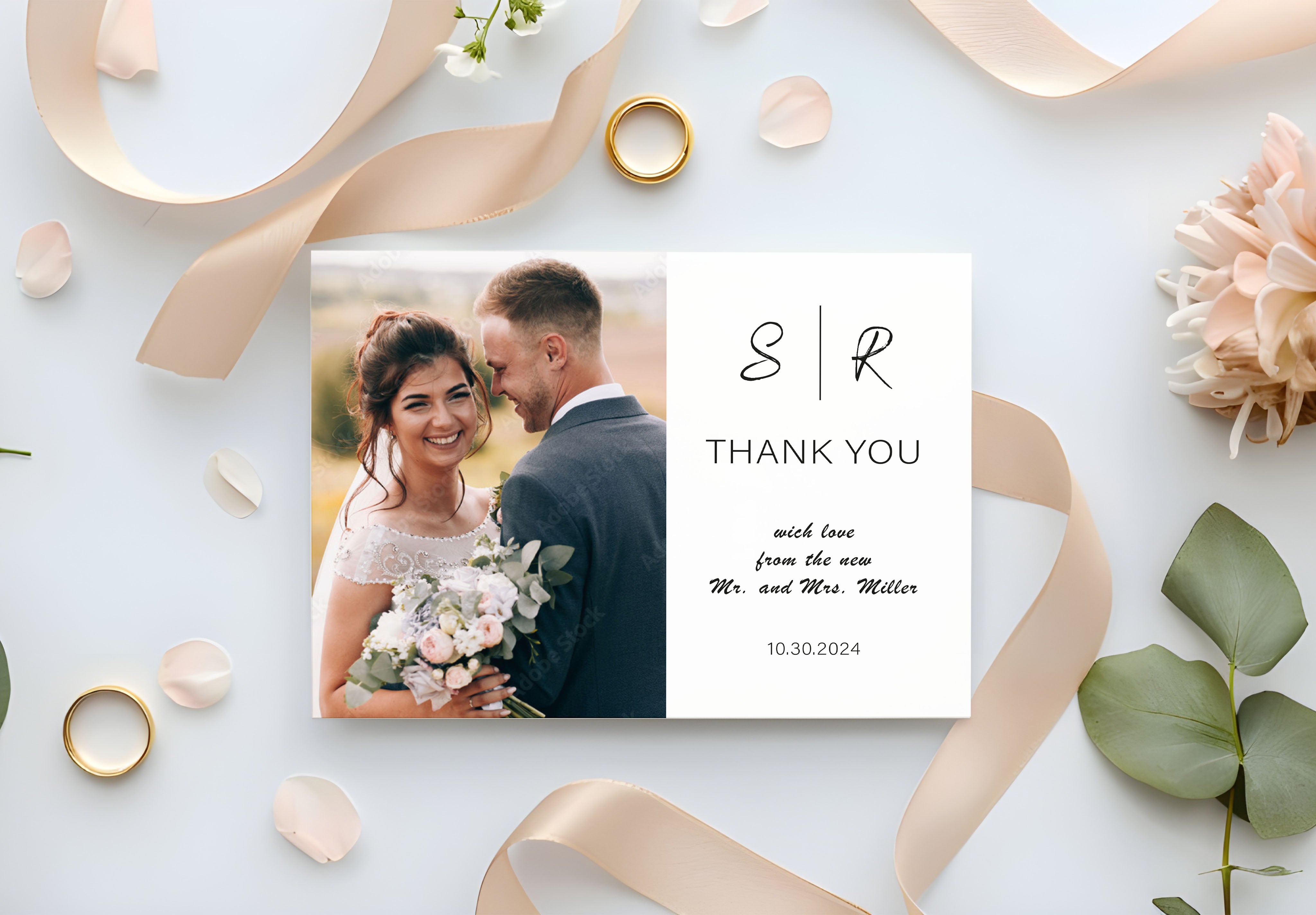 Thank you Cards For Wedding