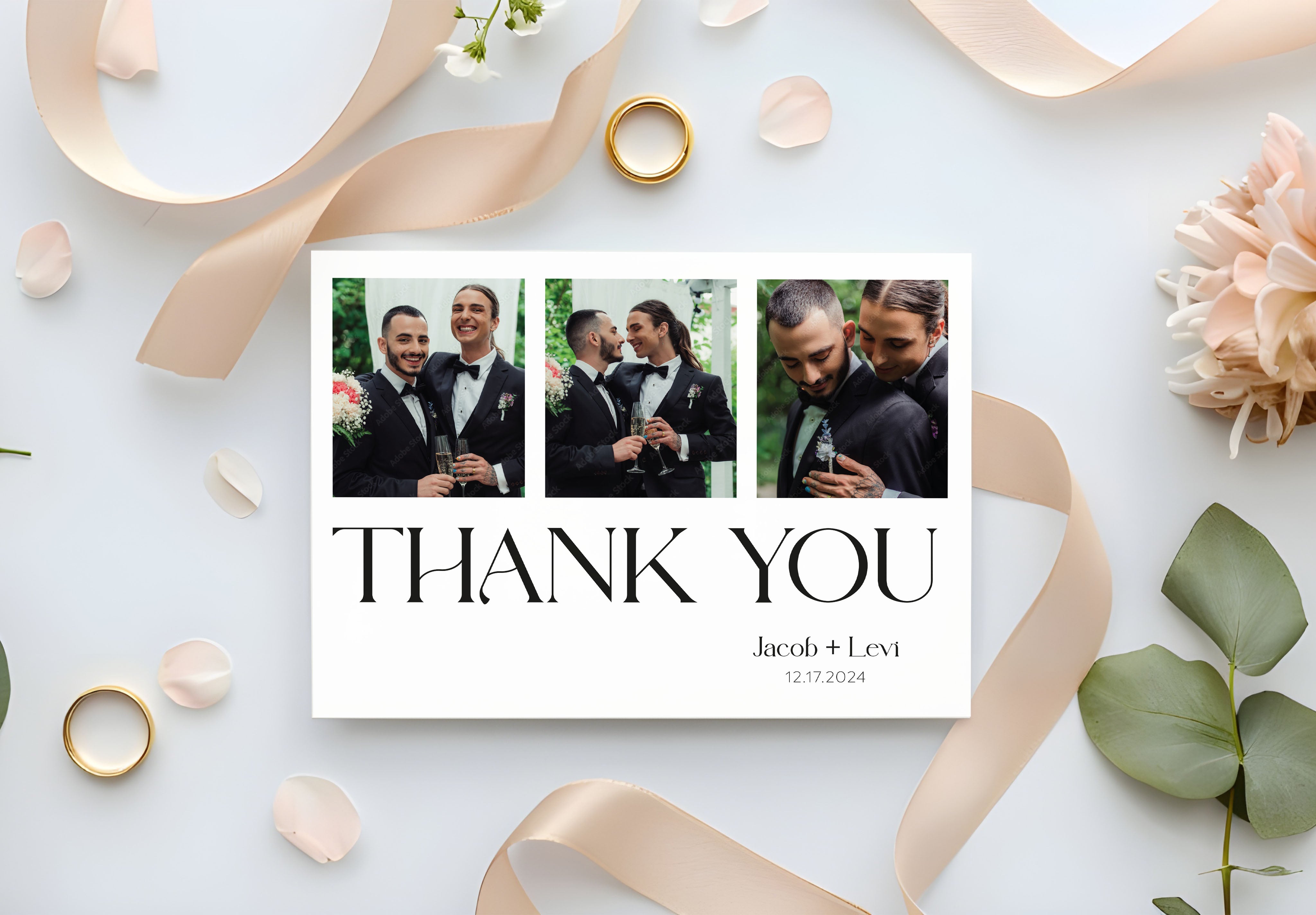 Thank you Cards For Wedding