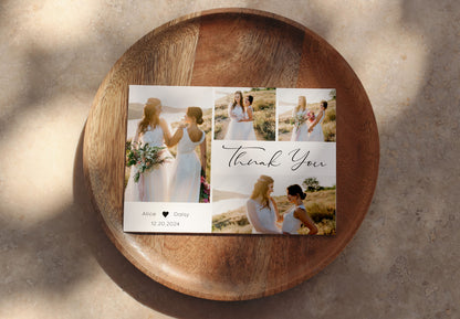 Thank you Cards For Wedding