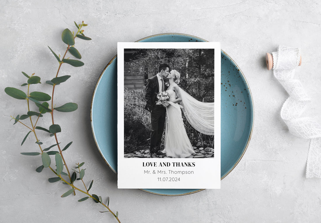 Thank you Cards For Wedding