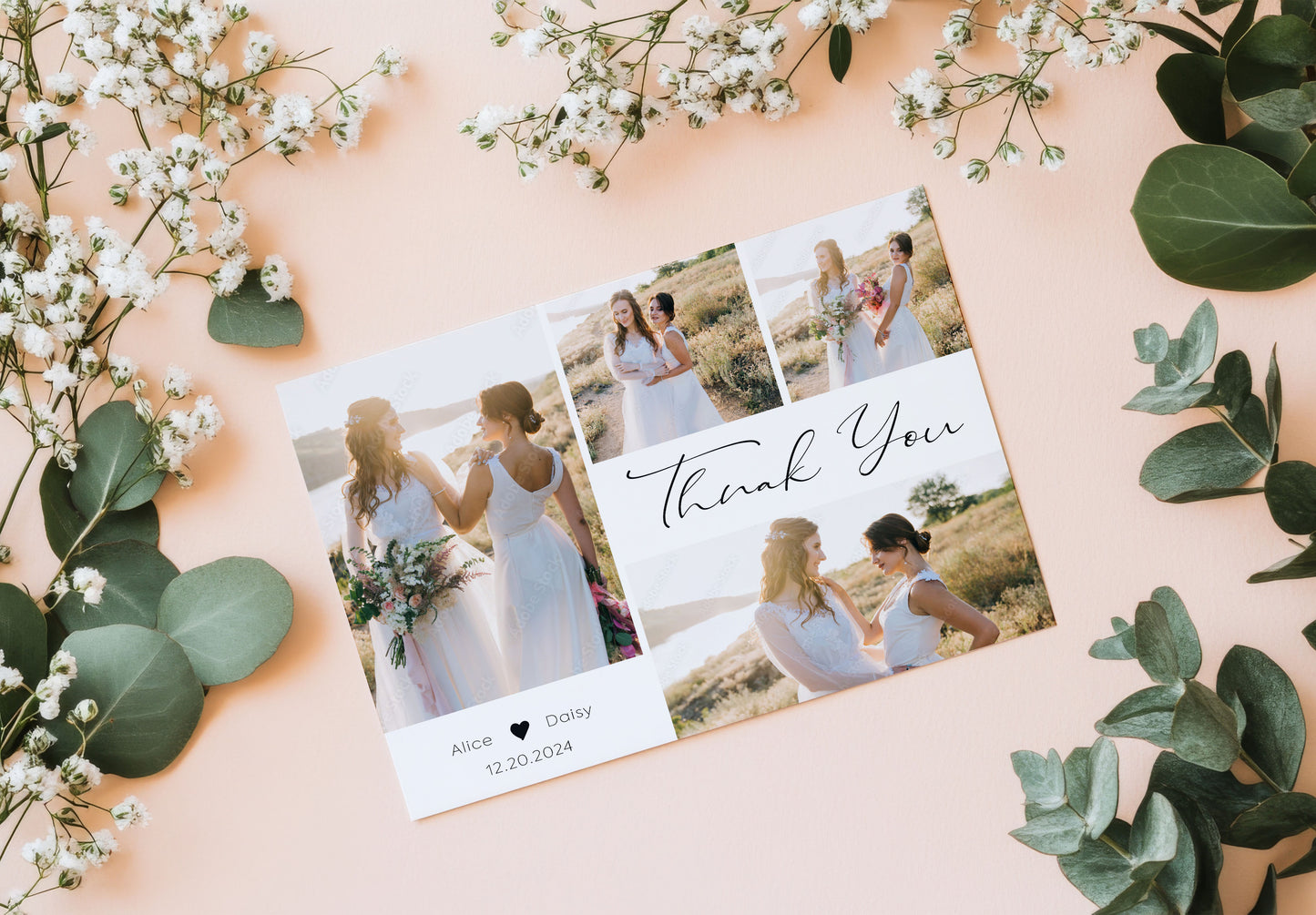 Thank you Cards For Wedding