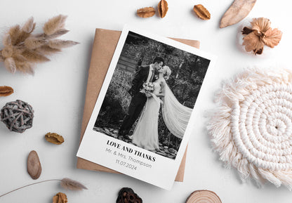 Thank you Cards For Wedding