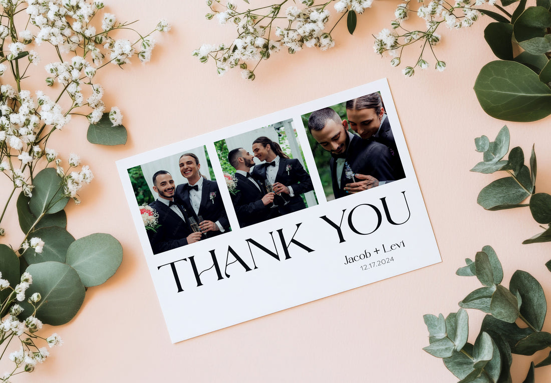 Thank you Cards For Wedding
