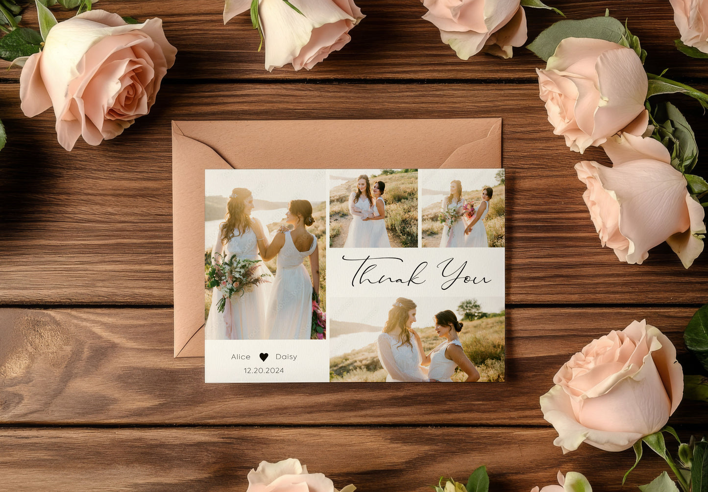 Thank you Cards For Wedding