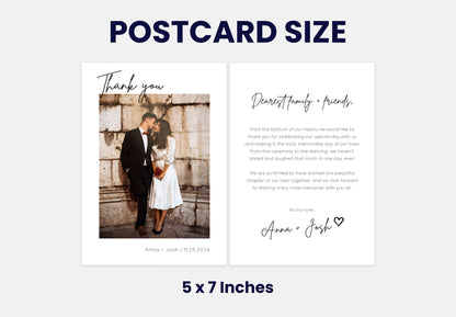 Thank you Cards For Wedding