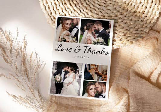 Thank you Cards For Wedding