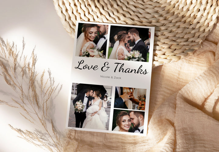 Thank you Cards For Wedding