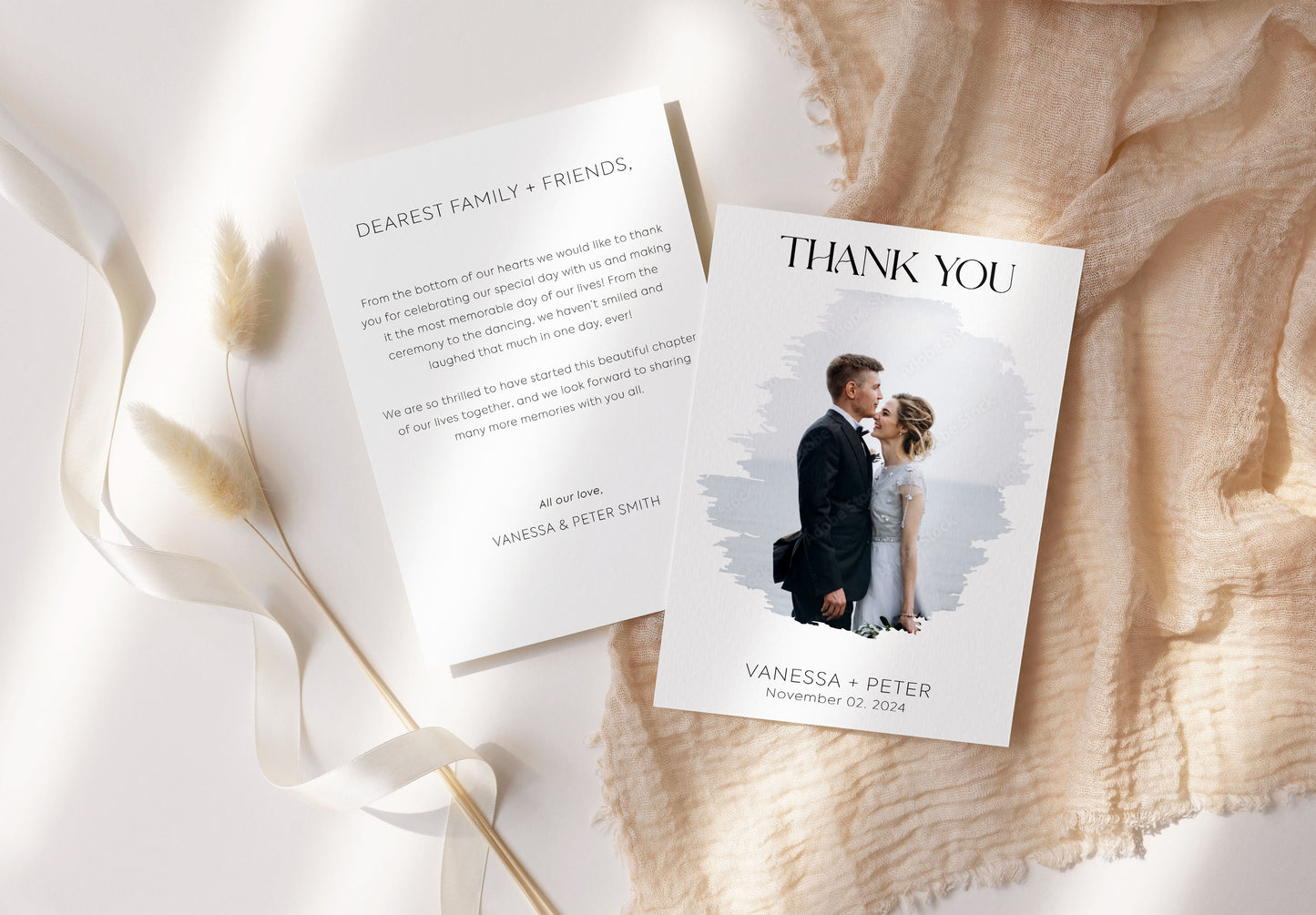 Thank you Cards For Wedding