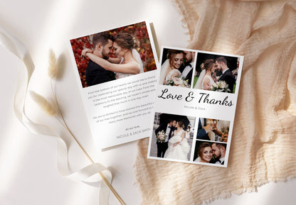 Thank you Cards For Wedding