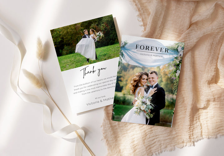 Thank you Cards For Wedding