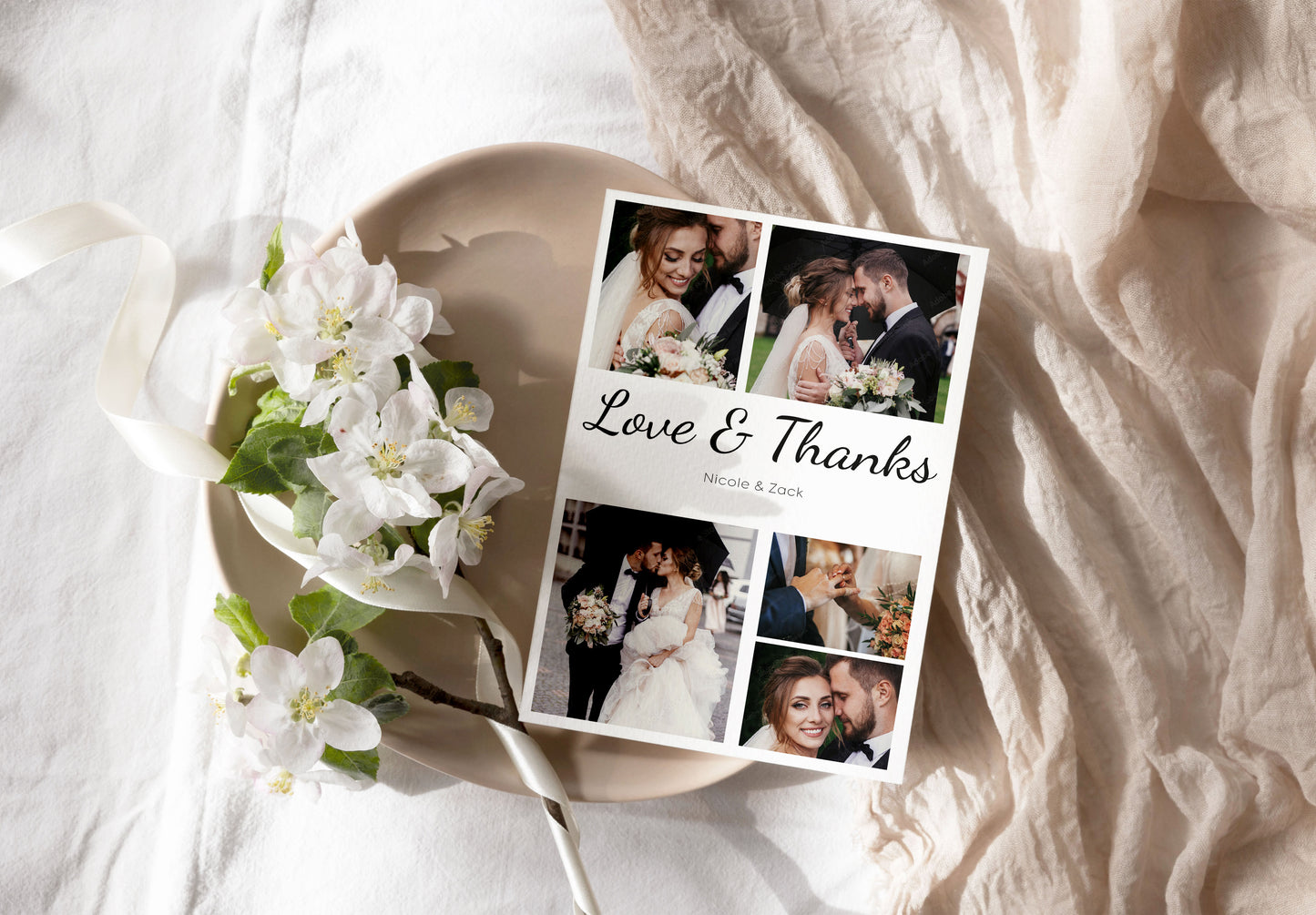 Thank you Cards For Wedding