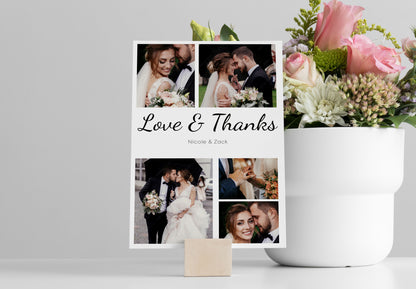 Thank you Cards For Wedding
