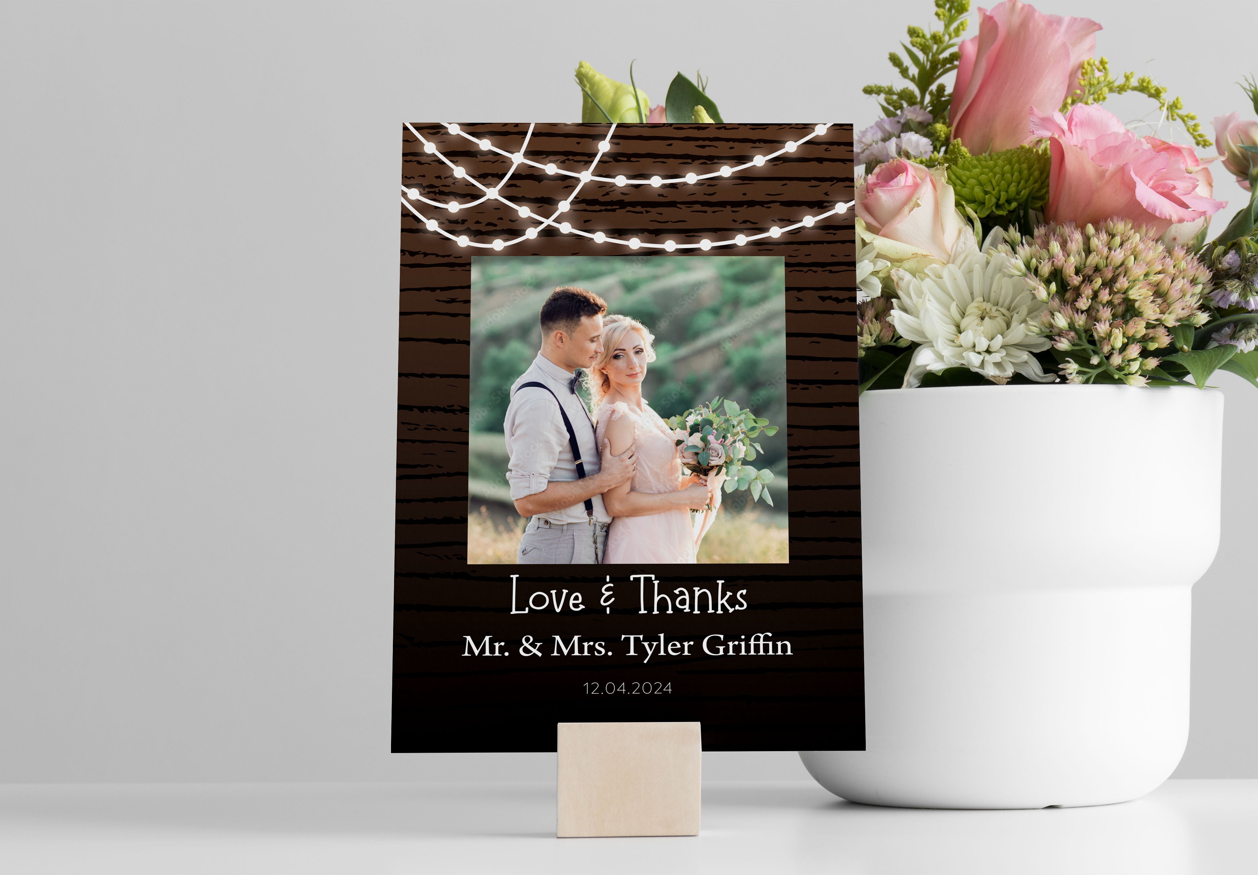 Thank you Cards For Wedding
