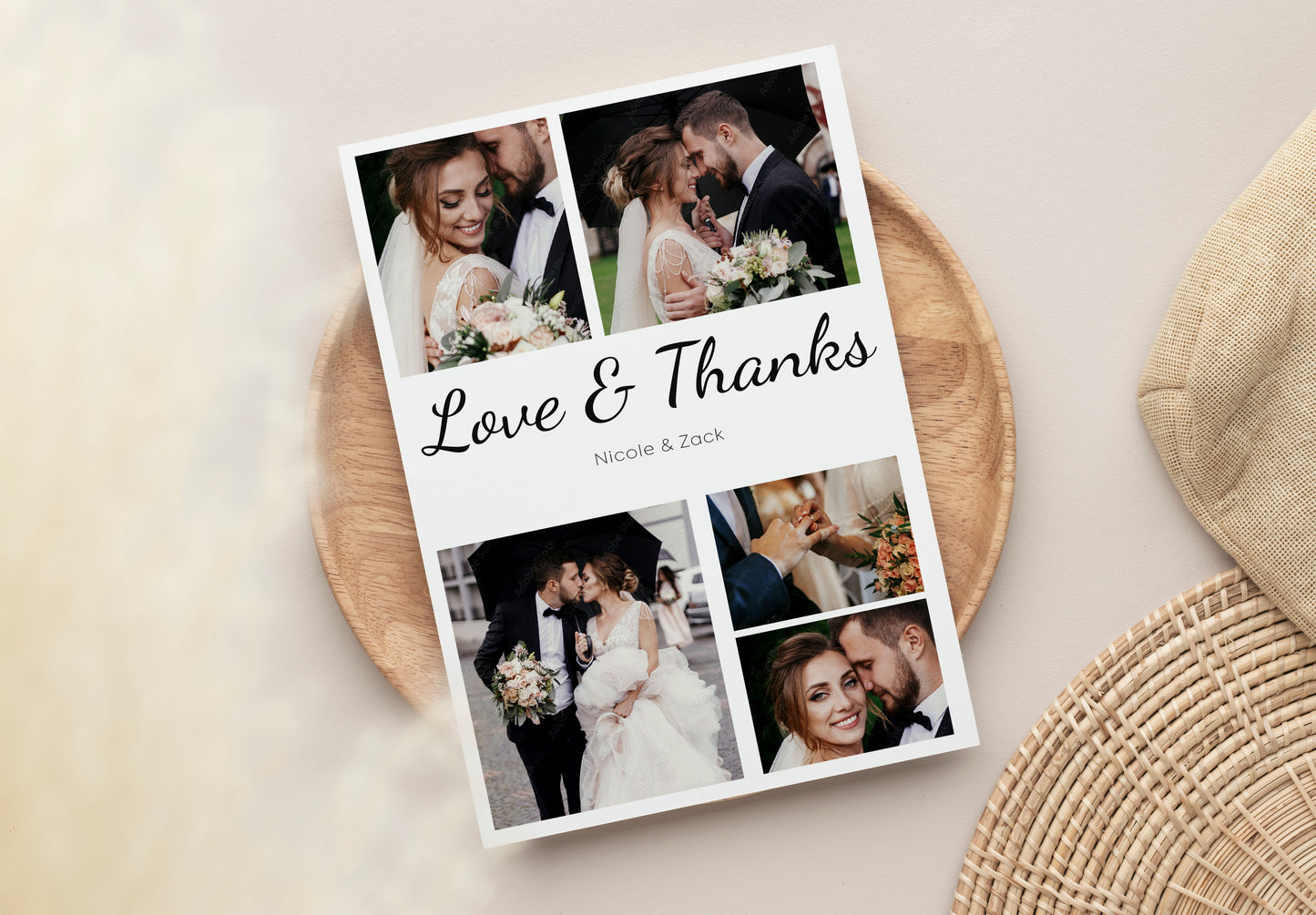 Thank you Cards For Wedding