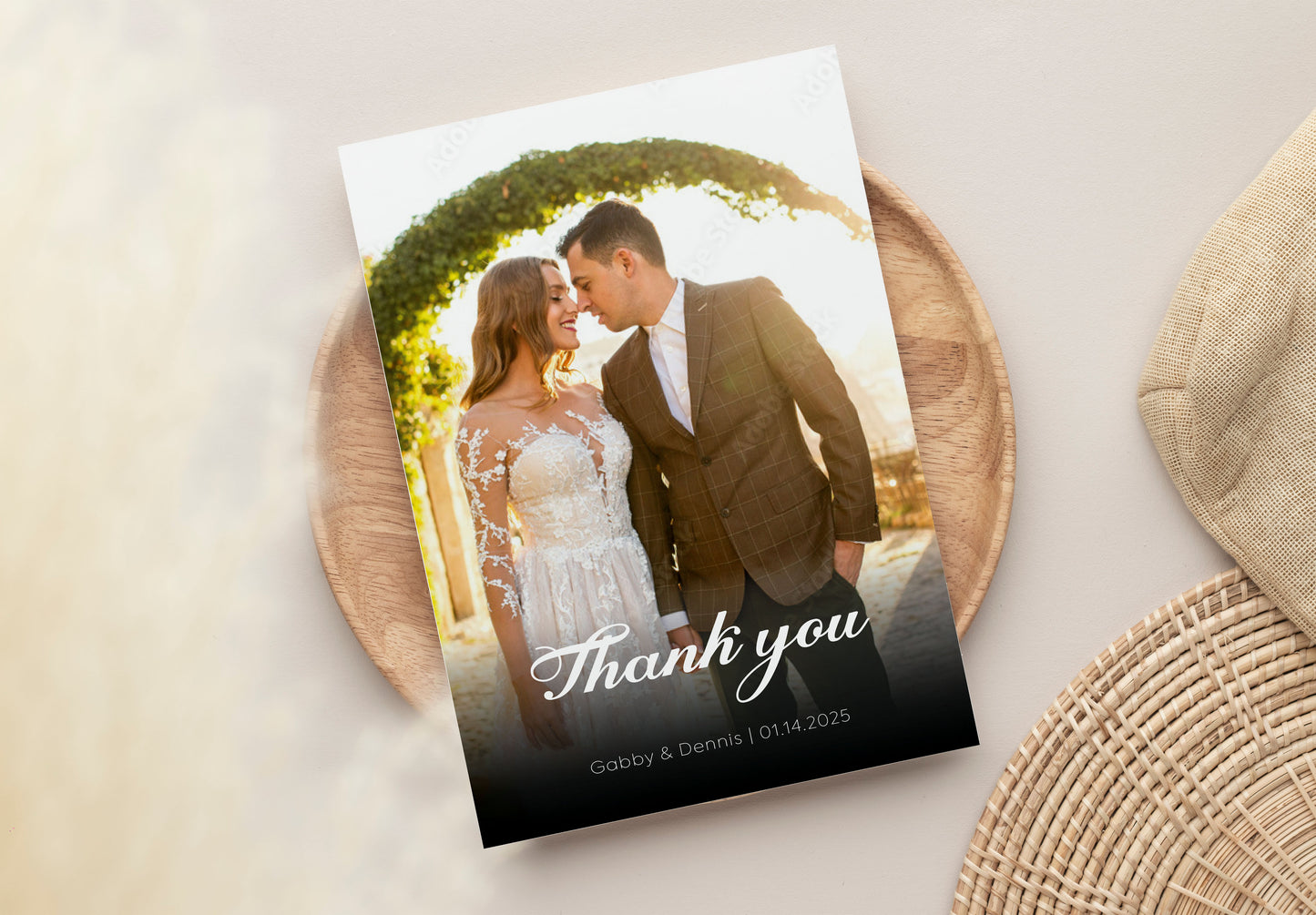 Thank you Cards For Wedding