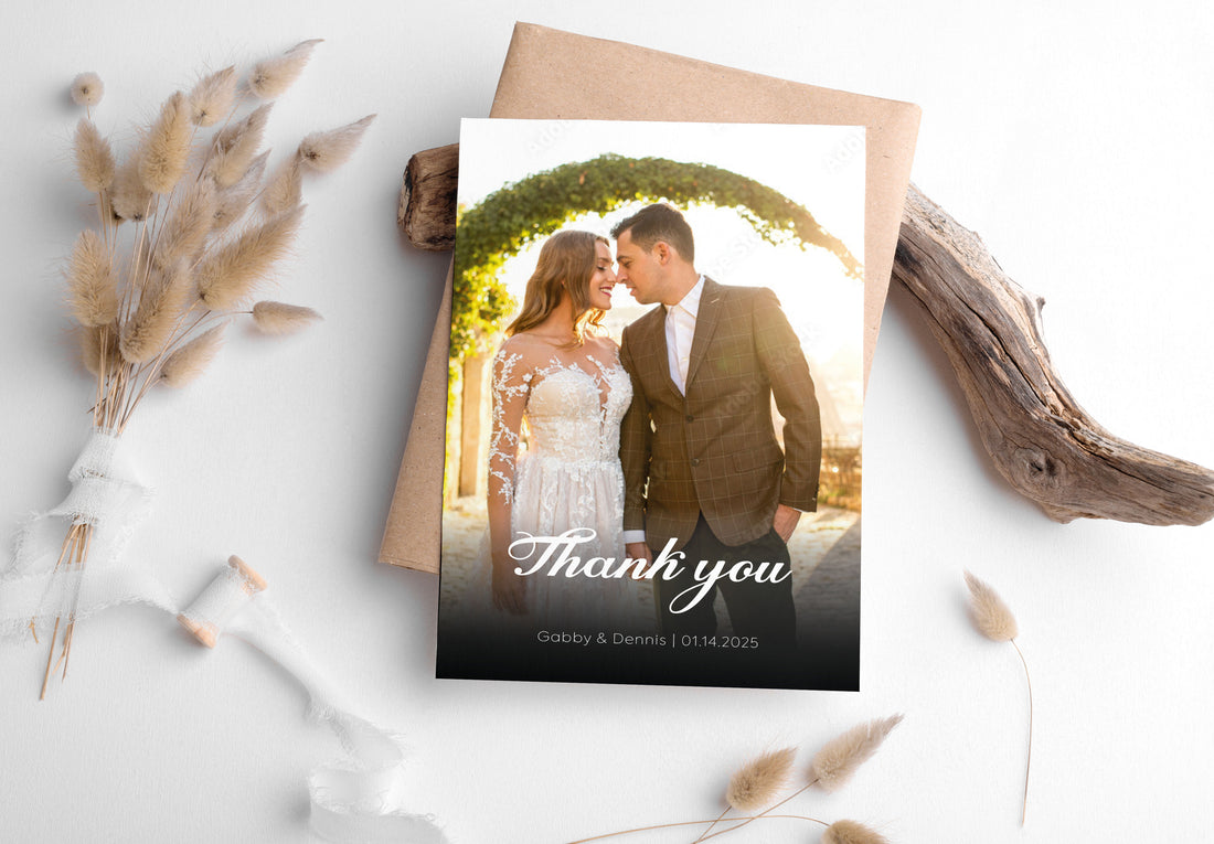 Thank you Cards For Wedding